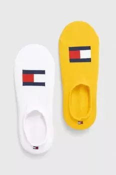 2 пары носков Tommy Jeans, желтый