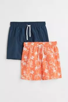 2 пары плавательных шорт H&amp;M