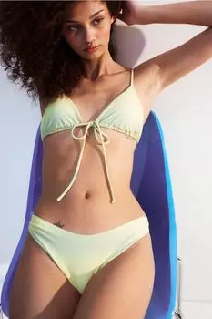 2 пары плавок бикини H&M, желтый