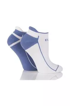 2 пары спортивных хлопковых носков с мягкой подкладкой ELLE, синий