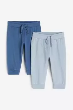2 пары спортивных штанов H&M, синий