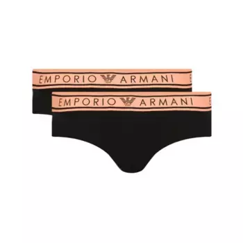 2 пары трусиков Emporio Armani, черный
