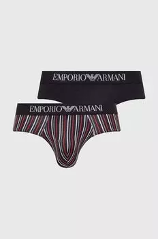 2 пары трусов Emporio Armani Underwear, черный