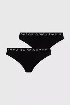 2 пары трусов Emporio Armani Underwear, черный
