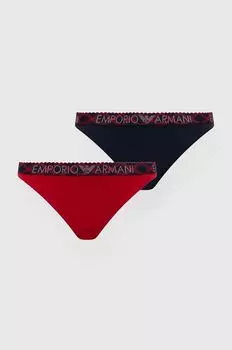 2 пары трусов Emporio Armani Underwear, мультиколор