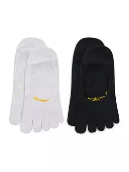 2 пары/упаковка носков до щиколотки Vibram Fivefingers, белый