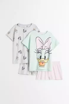 2 пижамы с принтом H&amp;M