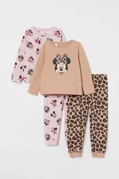 2 пижамы с принтом H&amp;M