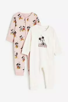 2 пижамы с принтом H&M