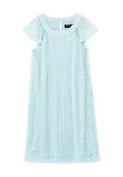 2 Платье-рубашка Intake, рукава-крылышки, длина до колена, детское Manguun, цвет New Mint