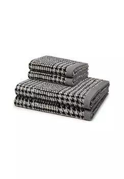 2 полотенца для рук и 2 полотенца для душа — в наборе Brooklyn Glencheck MoVe