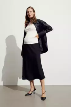 2 шт блузки в рубчик H&M, бежевый