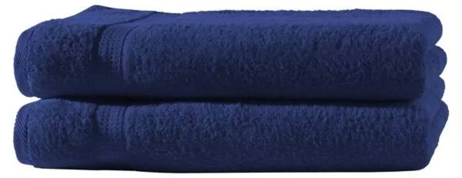 2 шт Frottier Набор полотенец Hometex Premium Textiles, 70x1x140 см цвет navy