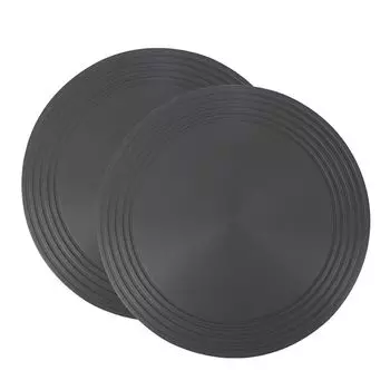 2 шт./компл., рассеиватель тепла, нескользящая конструкция, теплопоглощающая алюминиевая пластина для приготовления пищи, теплопроводящая пластина для кухни-1 Hameb