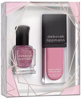 2 шт. Набор для губ и ногтей Deborah Lippmann, цвет Unbreak My Heart