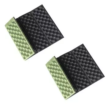 2 шт. портативный открытый водонепроницаемый садовый пикник складной коврик для подушки сиденья-фруктовый зеленый Stuttg