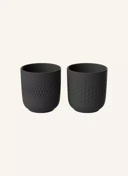 2 шт - Тарелка Villeroy Boch MANUFACTURE COLLIER NOIR, 290 мл, черный