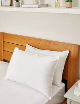 2 шт. твердых подушек максимального комфорта из чистого хлопка Marks & Spencer