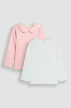 2 шт в упаковке с мелким цветочным принтом в стиле Питера Пэна Jojo Maman Bb, розовый