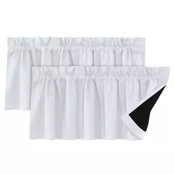 2 шт. занавеска с блокировкой света, современный элегантный сплошной цвет, черные слои, гостиная, спальня, окно, верхняя крышка, товары для дома-темно-синий Stuttg, мультиколор