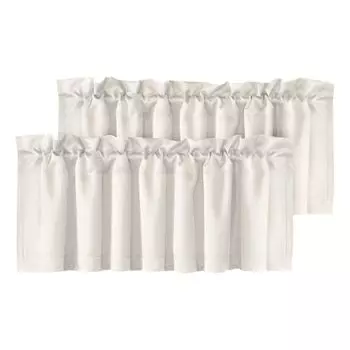 2 шт. затемняющий балдахин, утолщенный, однотонный, однотонный для кухни/ванной комнаты, мягкий шелковистый стильный декор для окна-темно-серый Stuttg, бежевый