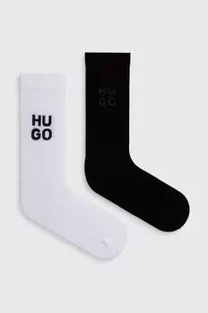 2 штуки носков Hugo, черный