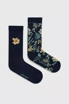 2 штуки носков Levi's, темно-синий