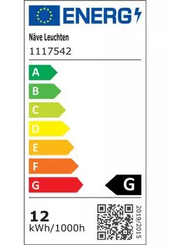 2 светодиодных настенных и потолочных светильника Бочча Nve Leuchten, хром