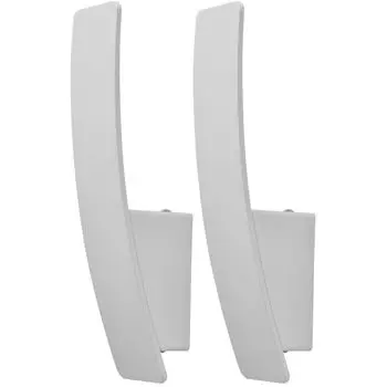 2 светодиодных настенных светильника, белый алюминий, высота 29,5 см. etc-shop