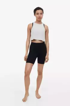 2 укороченных спортивных майки от drymove H&M, серый