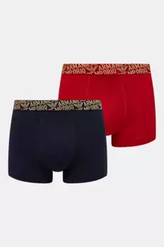 2 упаковки боксеров Emporio Armani Underwear, темно-синий