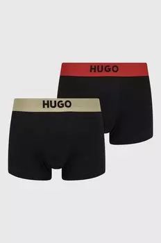 2 упаковки боксеров Hugo, черный