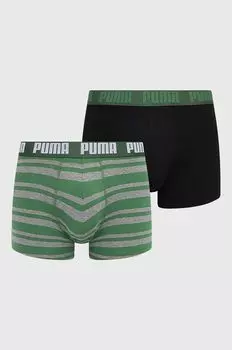 2 упаковки боксеров Puma, зеленый