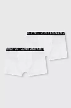 2 упаковки боксеров United Colors of Benetton, белый