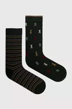 2 упаковки хлопковых носков Medicine, мультиколор