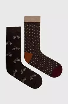 2 упаковки хлопковых носков Medicine, мультиколор