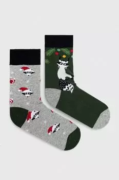 2 упаковки хлопковых носков Medicine, мультиколор