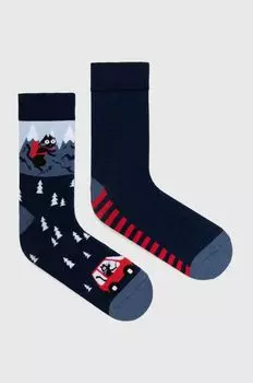 2 упаковки хлопковых носков Medicine, мультиколор