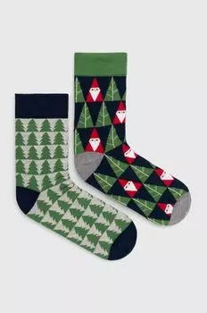 2 упаковки хлопковых носков Medicine, мультиколор