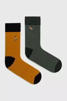 2 упаковки хлопковых носков Medicine, мультиколор