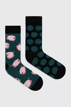 2 упаковки хлопковых носков Medicine, мультиколор