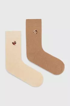 2 упаковки хлопковых носков Medicine, мультиколор