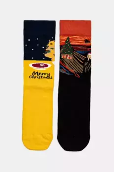 2 упаковки хлопковых носков Medicine, мультиколор