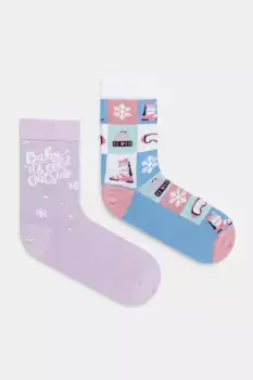 2 упаковки хлопковых носков Medicine, мультиколор