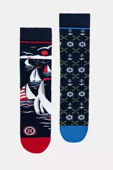 2 упаковки хлопковых носков Medicine, мультиколор