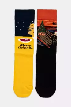 2 упаковки хлопковых носков Medicine, мультиколор