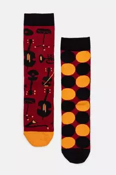 2 упаковки хлопковых носков Medicine, мультиколор