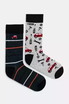 2 упаковки хлопковых носков Medicine, мультиколор