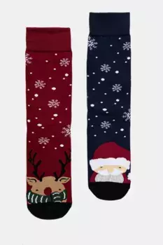 2 упаковки хлопковых носков Medicine, мультиколор