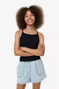2 упаковки хлопковых шорт H&M, синий